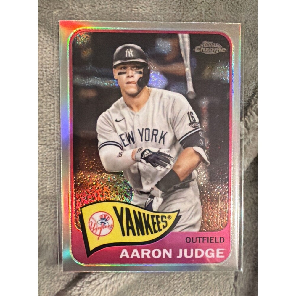 2021 Topps - Chrome 1965 Topps Redux Aaron Judge #TH65-33